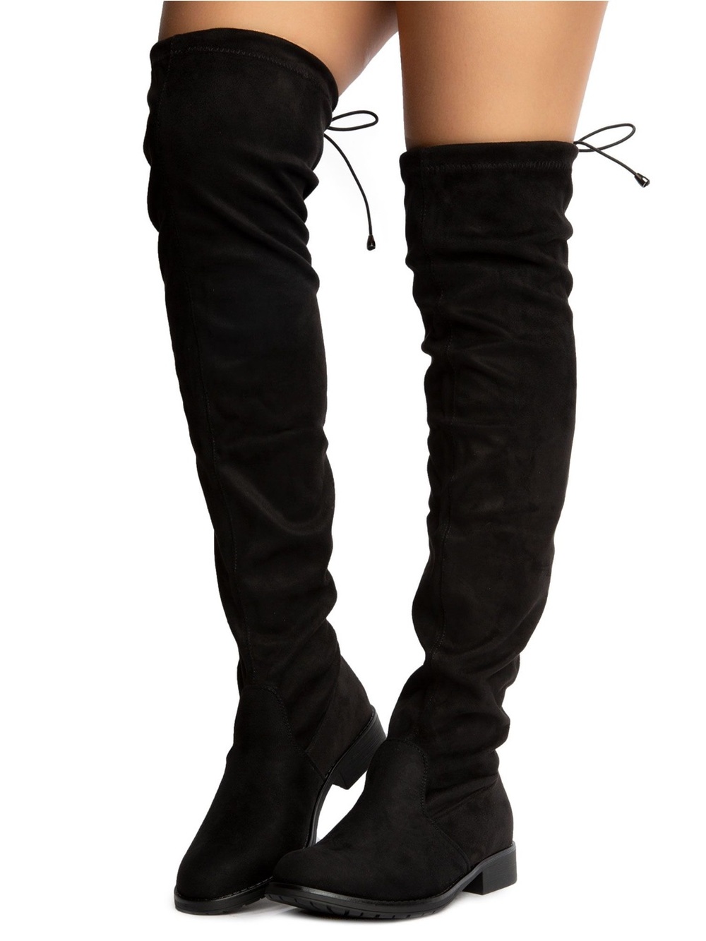 Schutz Black Over-the-Knee Women's Boots - Classic Thigh high 10.5